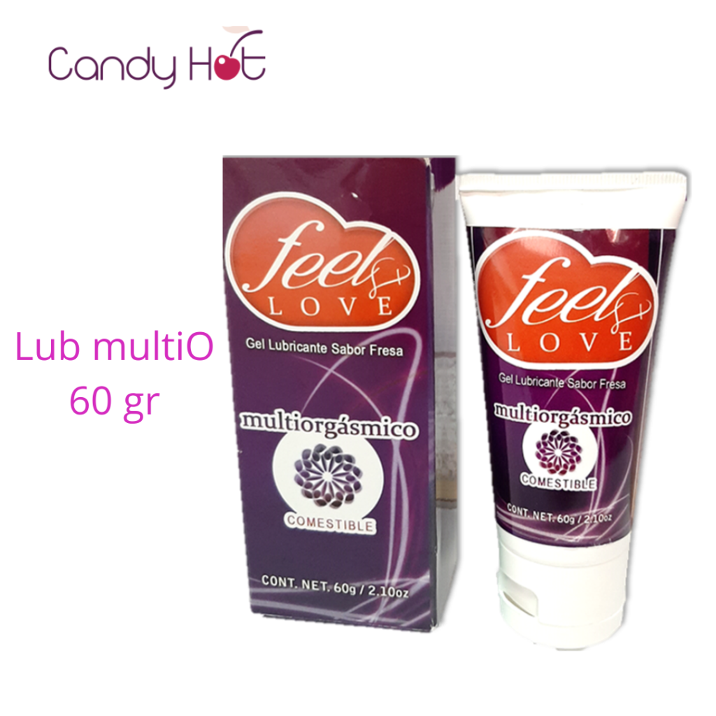 Lubricante Muilti OrgÁsmico Candy Hot Sex Shop 3008